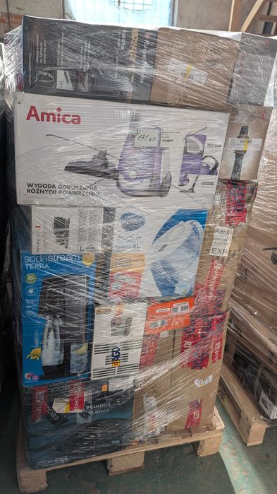 Мікс бокси палети  електроніка/техніка топ товар оптом на вагу 232 кг