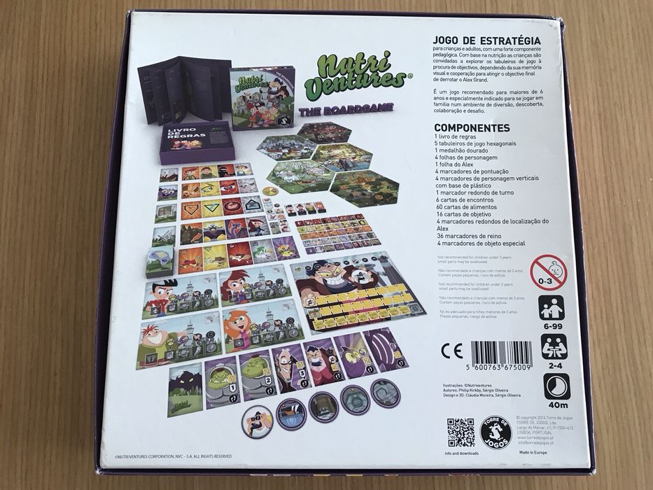 Jogo de tabuleiro Nutri Ventures