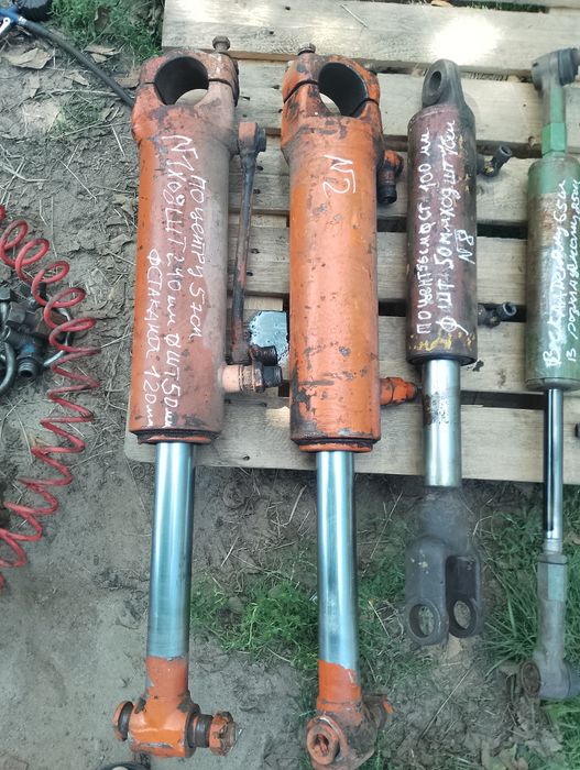 Гидроцилиндр, гидроцилиндры одноштоковый двухсторонний, двух ходовой,