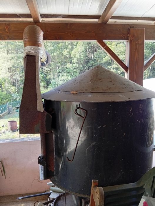 Forno de assar com rodas