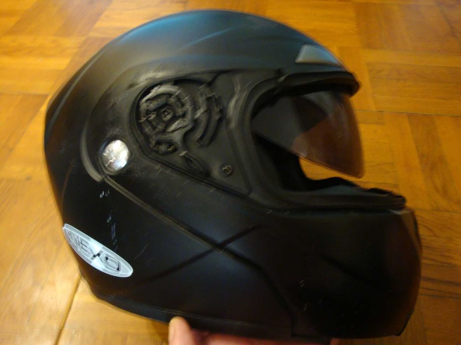 МотоШлем NEXO (ДЕФЕКТ) c двумя визорами , размер M-L (56-58 см)