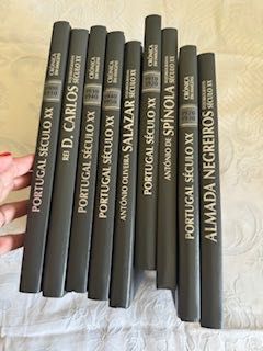 Coleção de livros sobre Portugal do século XX