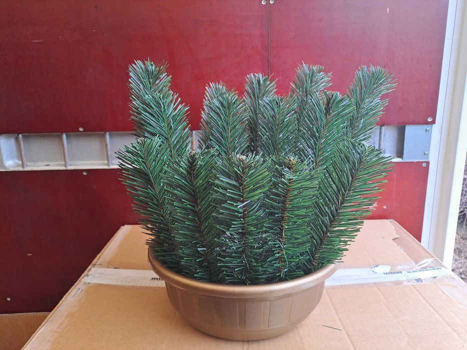 Podkłady do stroika  DONICZKA na   grób cmentarz  miski   cemenciaki