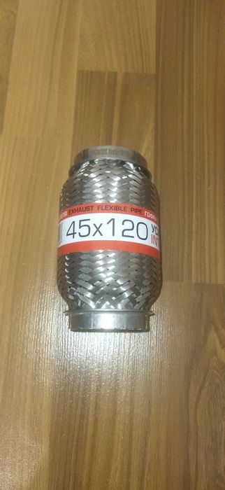 Гофра глушника(глушителя) 45х120 3-х шарова (EuroEx) підсилена