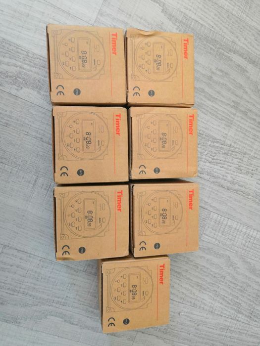 Relógios programáveis semanal