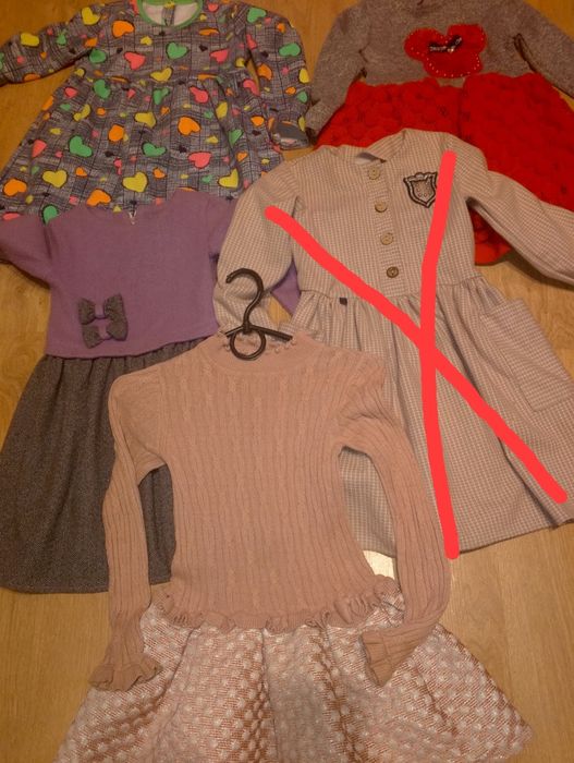 Платтячка на дівчинку116-122р