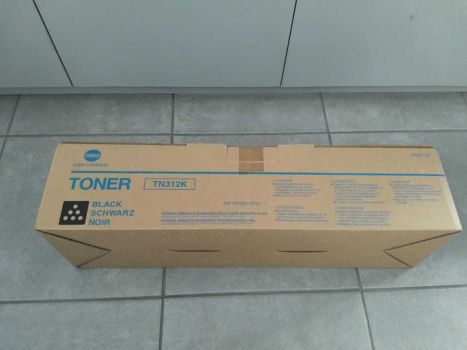 Toner Original Konica Minolta TN 312 K Preto