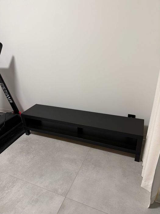 BESTÅ szafka pod TV jak nowa czarny brąz 160 cm