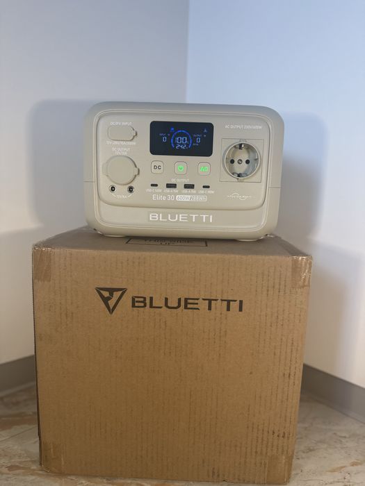 Зарядна станція BLUETTI Elite 30 V2 600W 288Wh  Helles Sandgrau ДБЖ