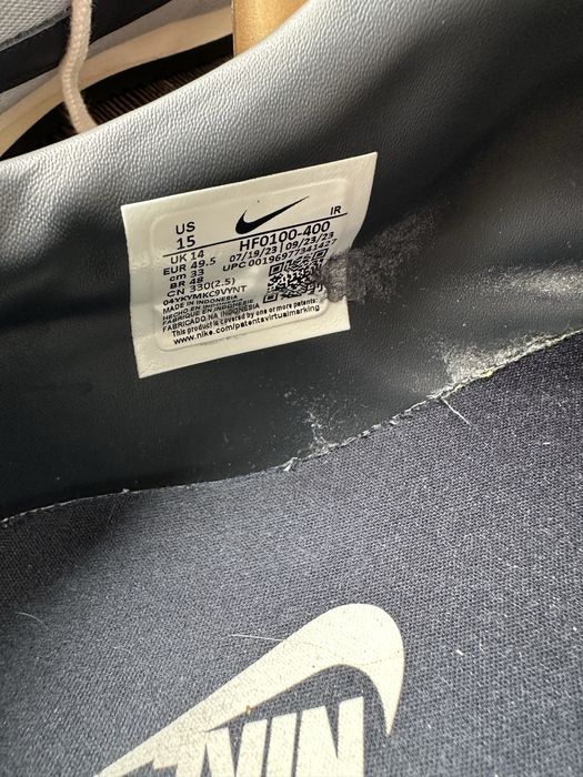 Шкіряні кросівки Nike Cortez 49.5(32см) р