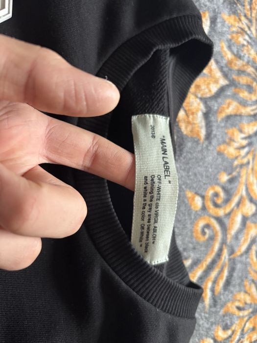 кофта off white свитшот фаст