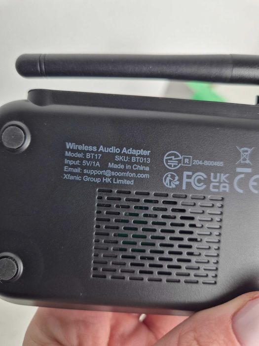 Передавач-приймач Bluetooth 5.0 - адаптер SOOMFON Bluetooth TV