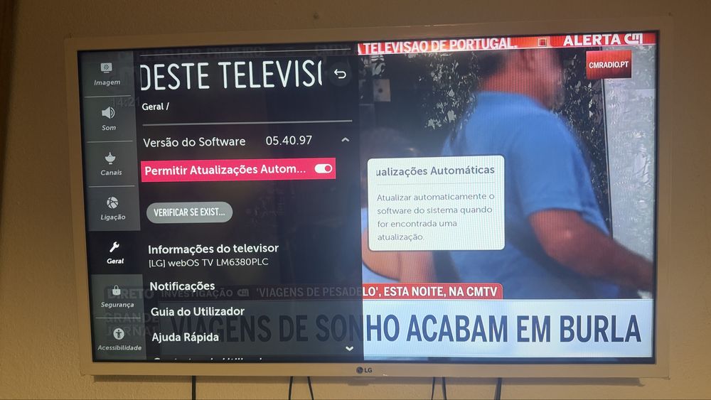 SmartTV LG 32 polegadas