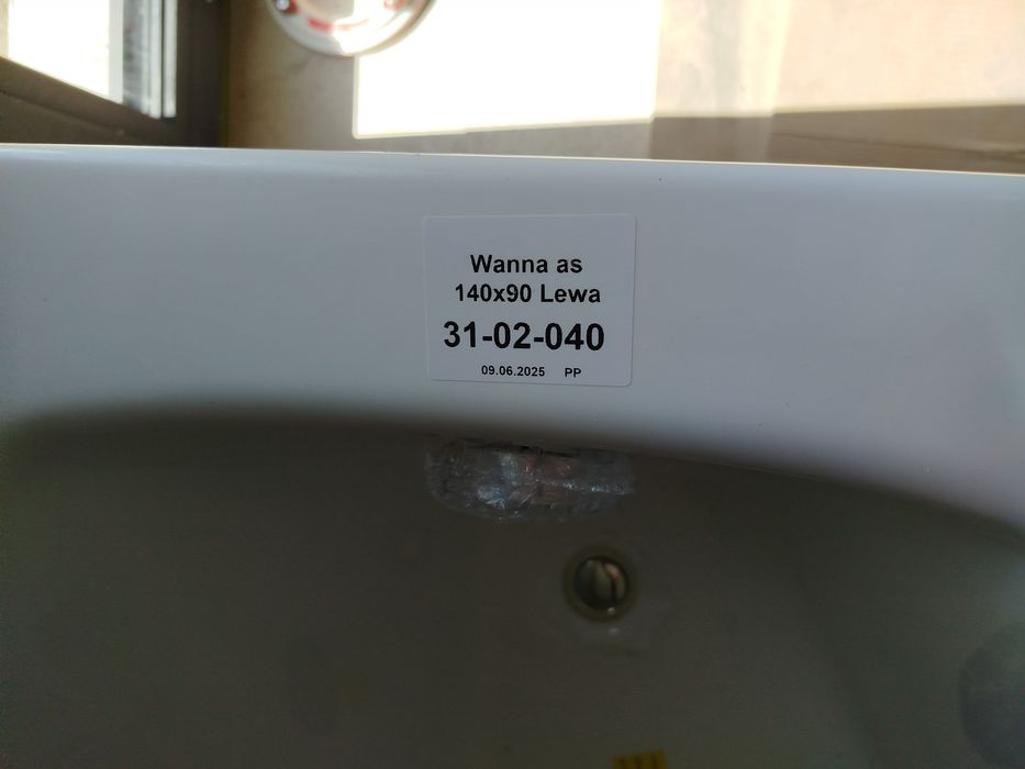 Wanna narożna 140x90