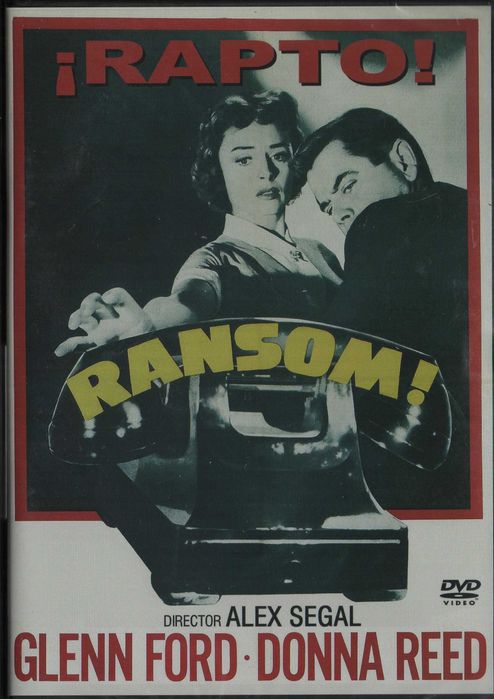 Dvd O Resgate - thriller - Glenn Ford/ Donna Reed - Filme noir - selado - o original, não o remake