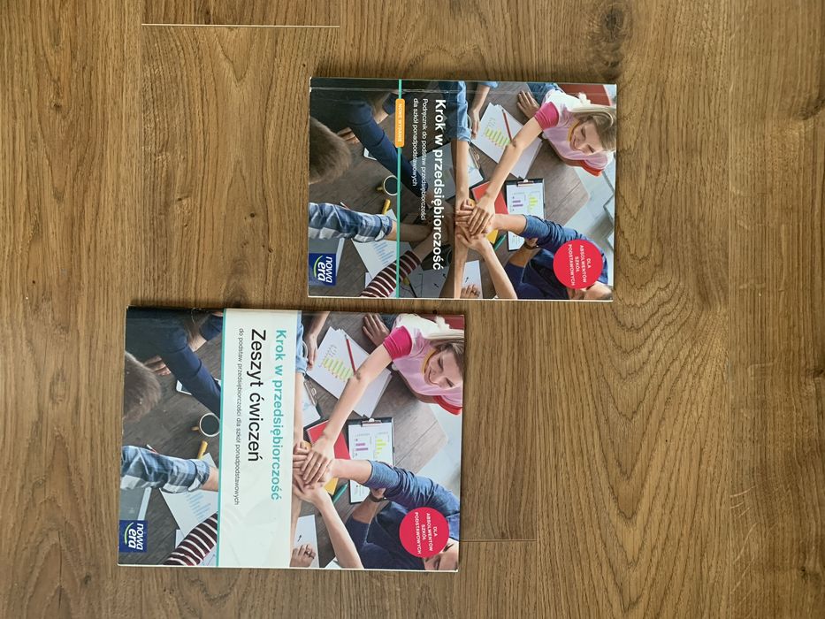 Krok w przedsiębiorczość podręcznik i ćwiczenia