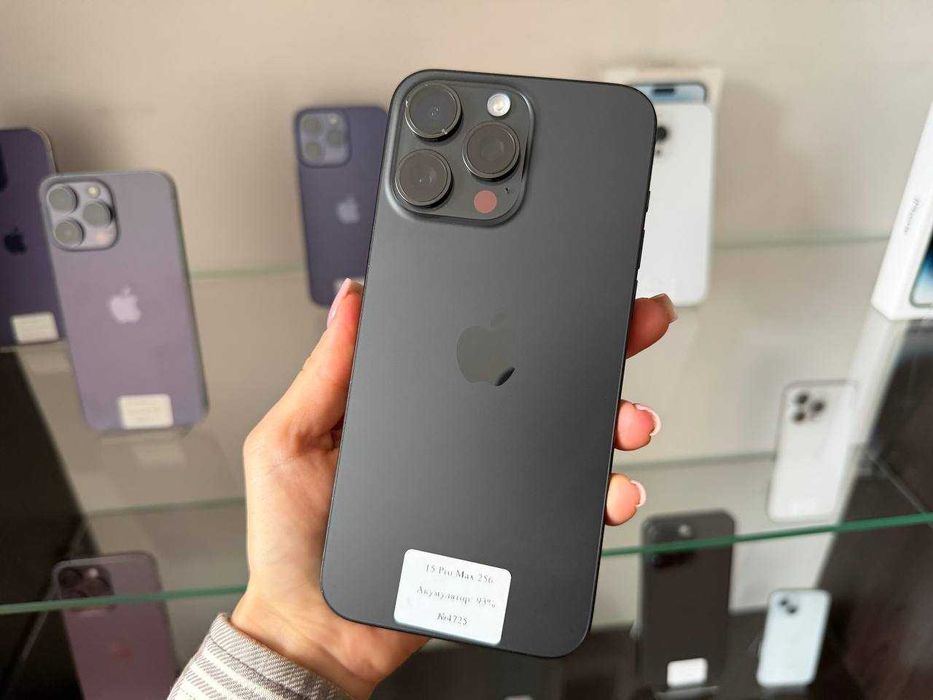 iPhone 15 Pro Max 256 Gb Neverlock (фіз карта) / Магазин / Гарантія