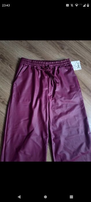 Deva spodnie szwedy eko skóra uni M L XL