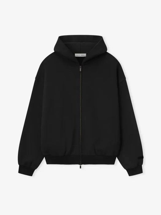 Зип Худи Fear Of God Essentials FOG Zip Hoodie Black ФОГ Оригина — zdjęcie 3