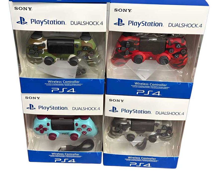 Класний геймпад для PS4 джойстик для ПК контролер красный камуфляж
