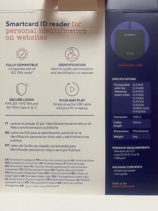 Leitor Cartão de cidadão