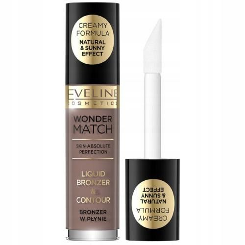 eveline wonder match bronzer w płynie 01, 4,5ml