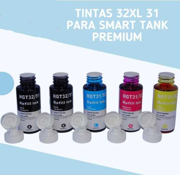 tinta compatível para hp 30 31 32XL cartucho para Smart Tank Plus