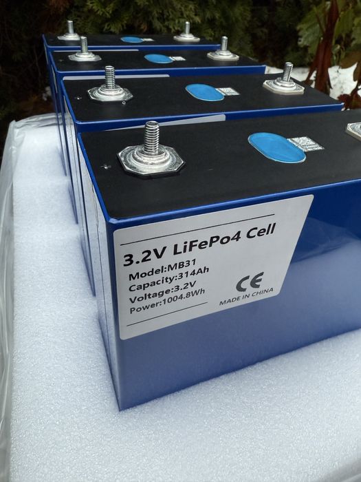 Комірки Hithium 280 ah LifePO4 3.2v  акумулятор  280  хітшіум  ячейка