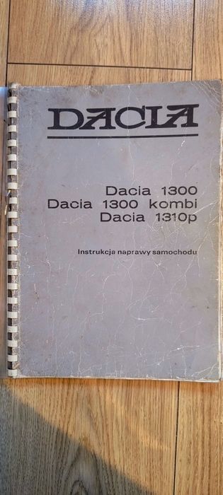 Książka Dacia 1300, 1310 instrukcja naprawy samochodu