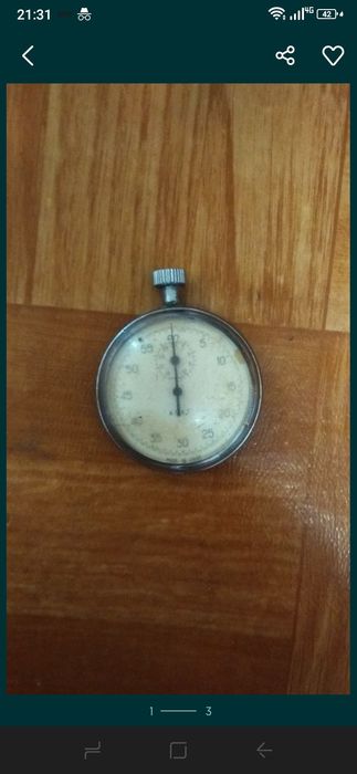 Секундомер СССР б/у