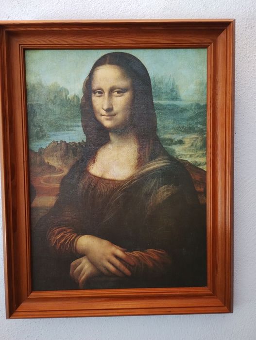 Reprodukcje obrazów w drewnianej ramie