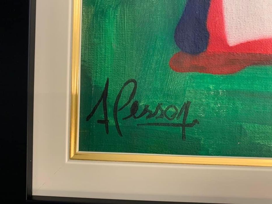 Abstrato a oleo sobre tela de Antonio pedsoa