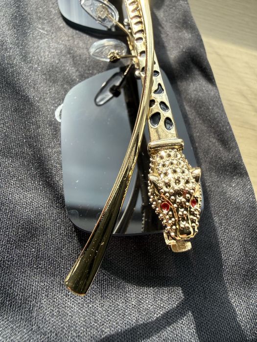 Okulary Cartier ciemne NOWE