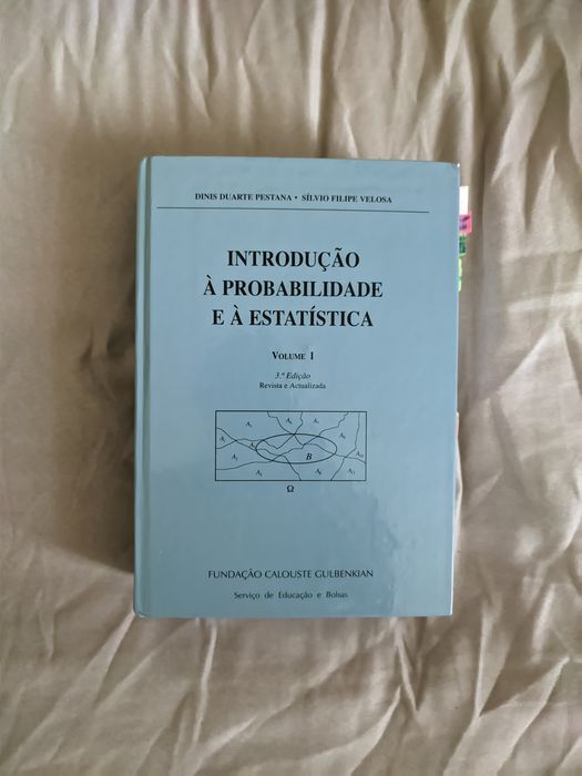 Livro Introdução à Probabilidade e à Estatística – Dinis Pestana, 3.ª Edição