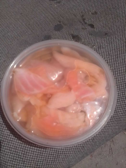 Филе лосося кусочками малосольные 200гр.