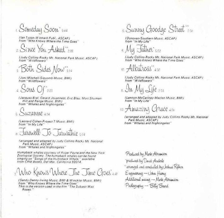 Judy Collins - - - - - The Best - - - - - CD