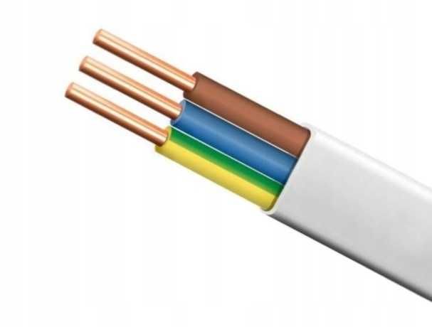 Przewód elektryczny płaski YDYp 3×1,5 mm²