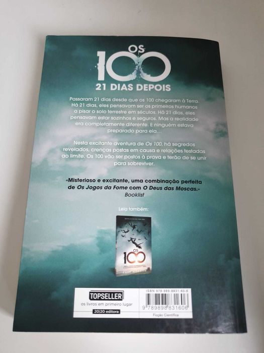 Livro os 100: 21 dias depois de Kass Morgan