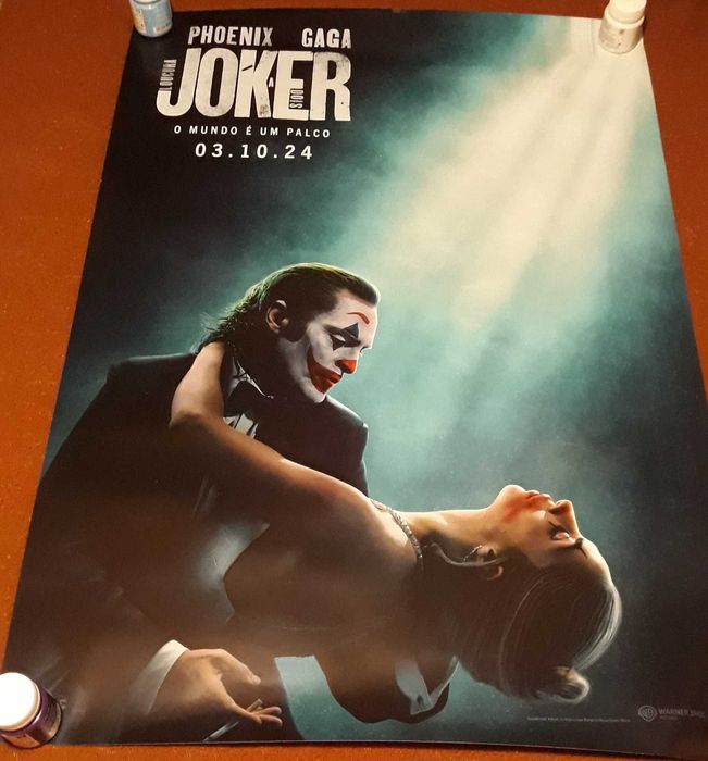 Cartaz filme - Joker : Loucura a dois - portes incluídos
