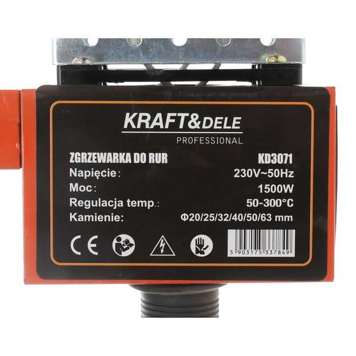 Zgrzewarka do rur 1500W KD3071