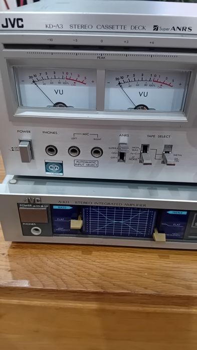 JVC Deck KD-A3 +A-K11 zmacniacz