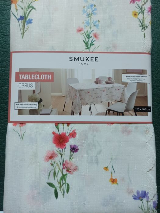 Zestaw : 3 obrusy Smukee Home 120x160