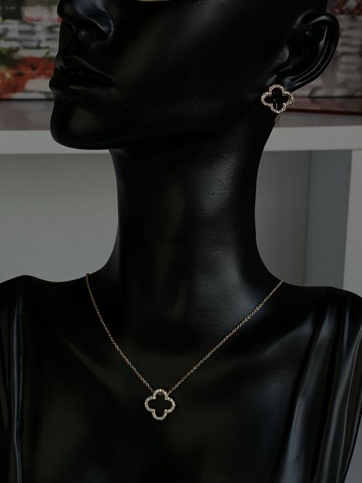 Набір Клевер в камінчиках