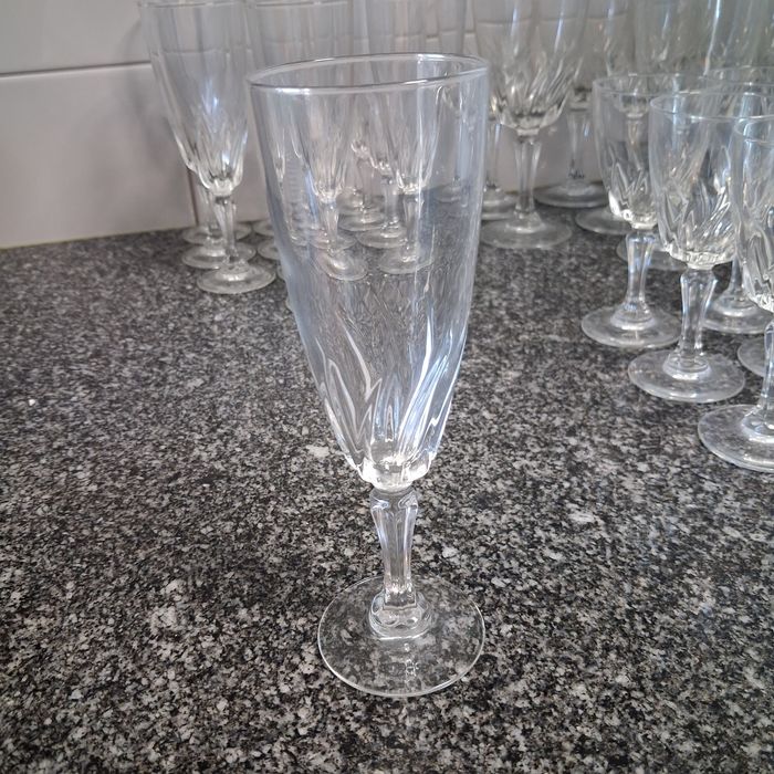 Serviço de Copos Luminarc Durand D'Arques cristal
