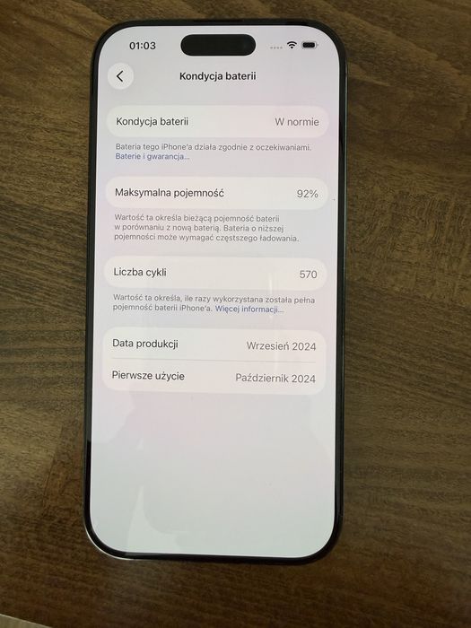 iPhone 16 pro 256GB
