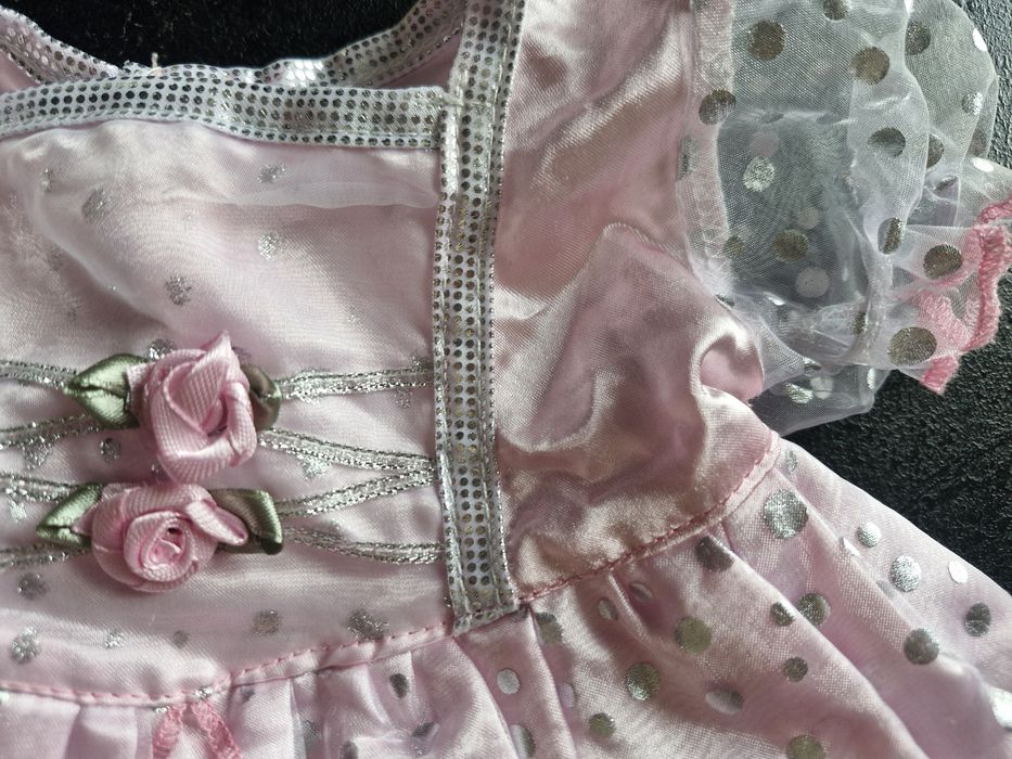 Плаття длі ведмедя Тедді, платье кукольное, платтячко для кукли