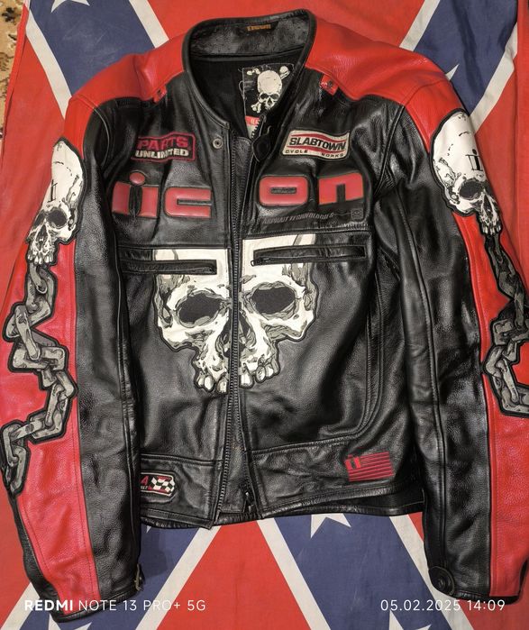 Продам кожаную куртку Icon