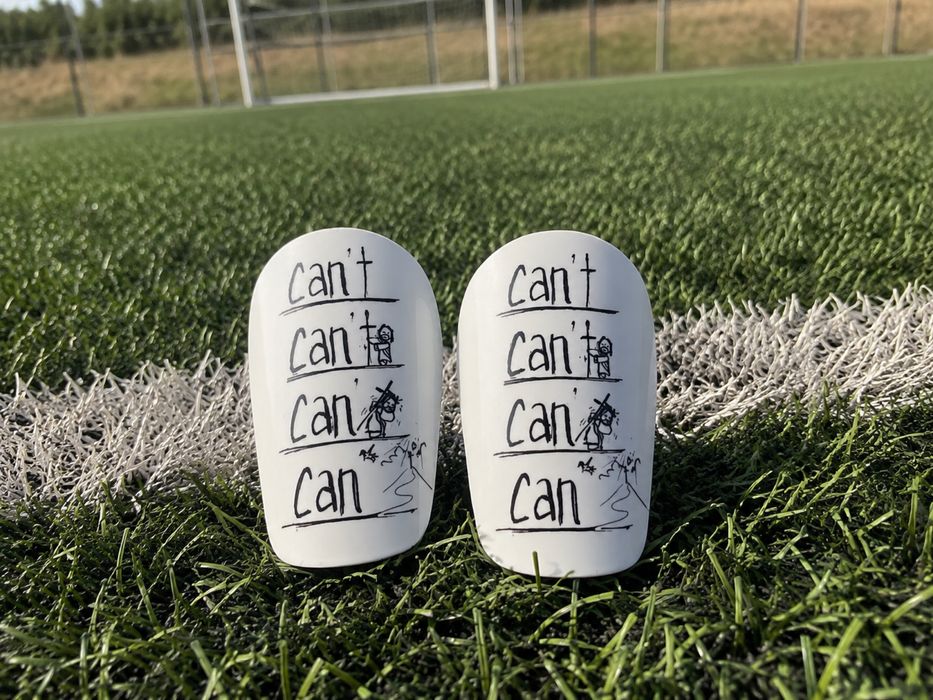 mini caneleiras de futebol