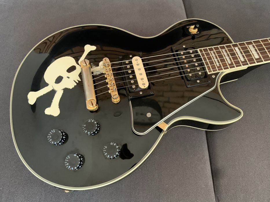Epiphone Les Paul Custom Korea Sygnatura pickupy Gibson SeymourDuncan