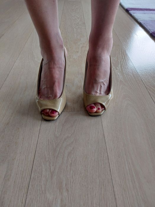 Buty na obcasie Marella